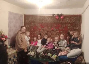 A family supported by the Starfish Families project